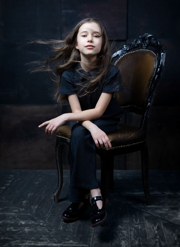 студийный портрет, детский портрет, семейный, концептуальное Вероника фото превью