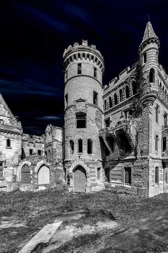 Khrapovitskiy castle. Muromtsevo. 