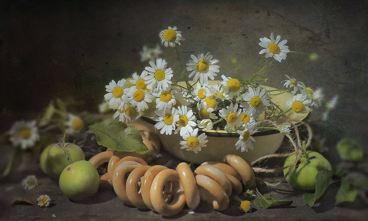сушки,яблоки,ромашки, Володин Владимир Владимирович