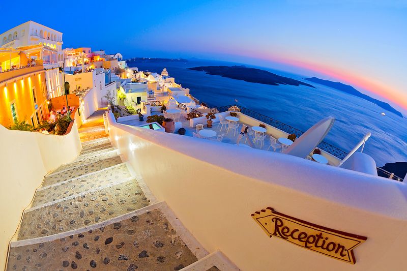 Санторини, Греция фото превью