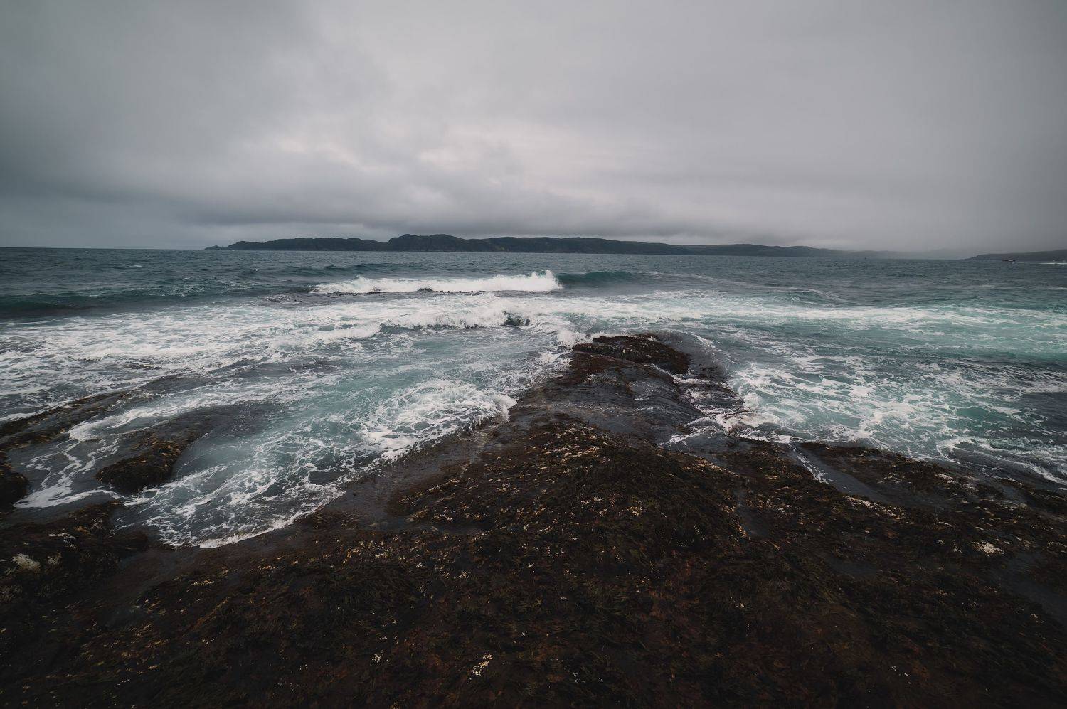 barents, sea, northern, wave, kola, peninsula, landscape, stone, coast, polar,, Бугримов Егор