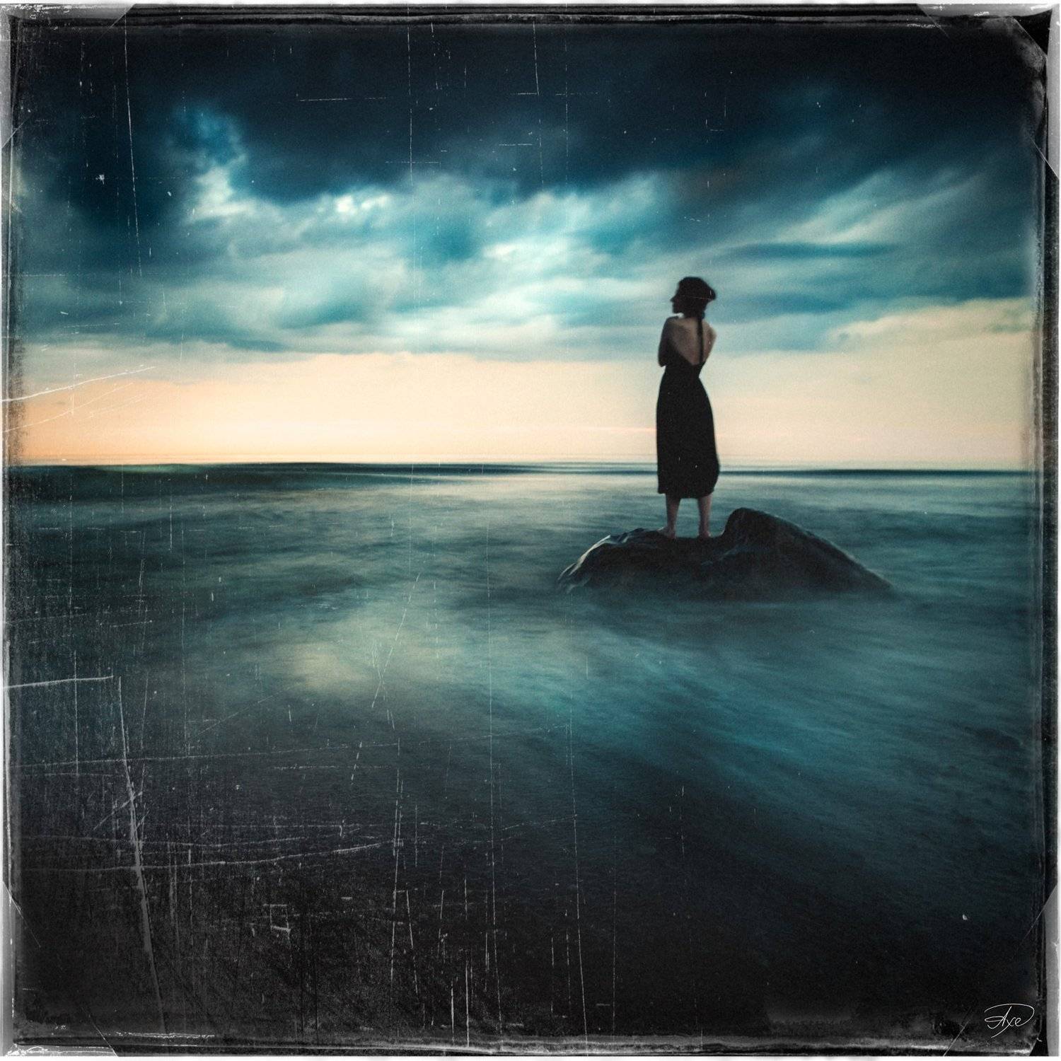 Baltic Sea, Long exposure, Portrait, Storm, Sunset, Руслан Болгов (Axe)