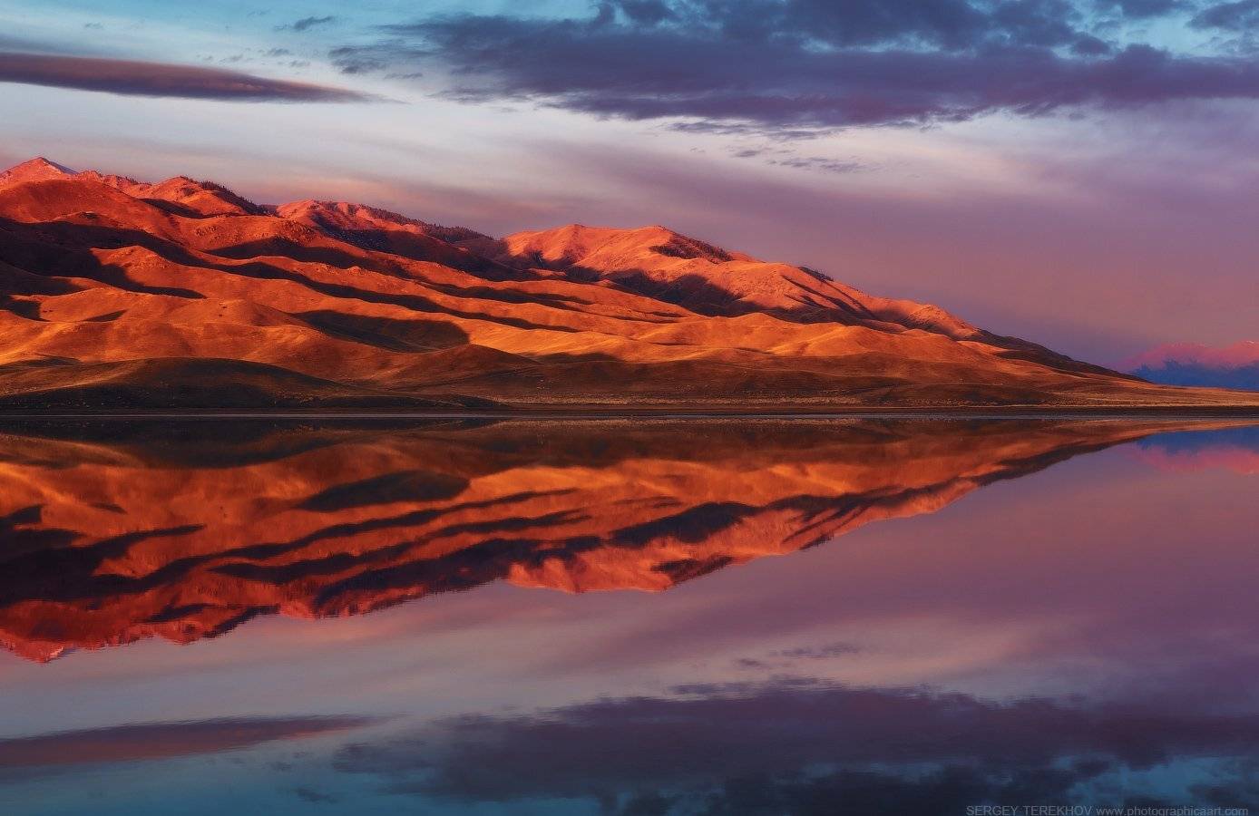 19 октября, Казахстан, Озеро Туз-коль, Озеро Тузколь, Рассвет, Сергей Теректы