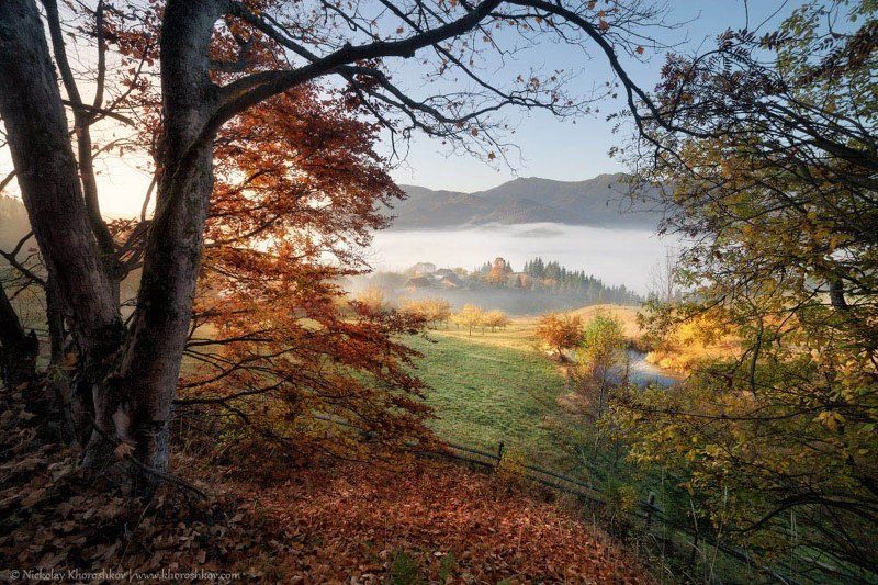 Золото карпатской осени фото превью