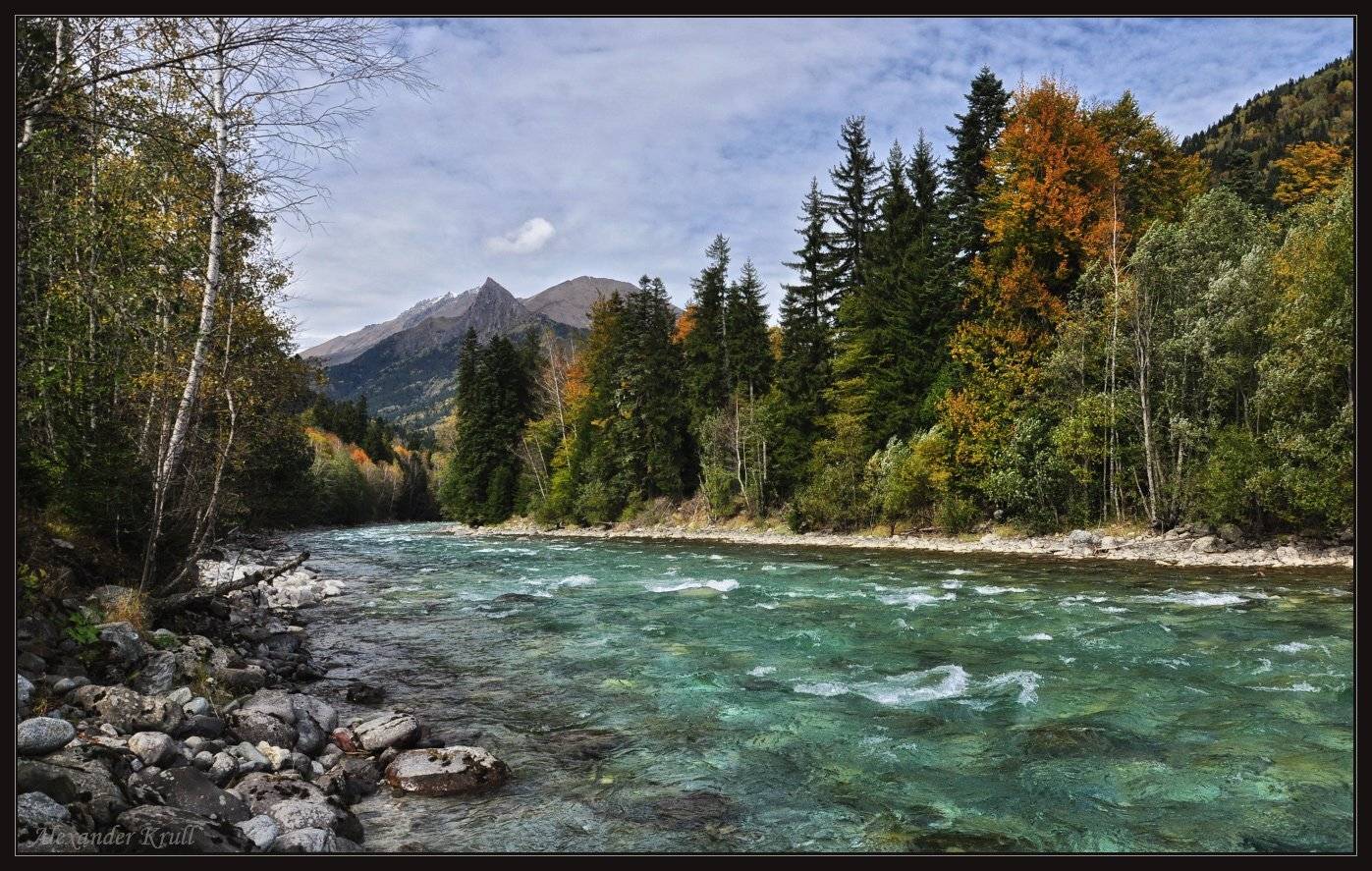 кавказ, кчр, большая, лаба, Александр Круль