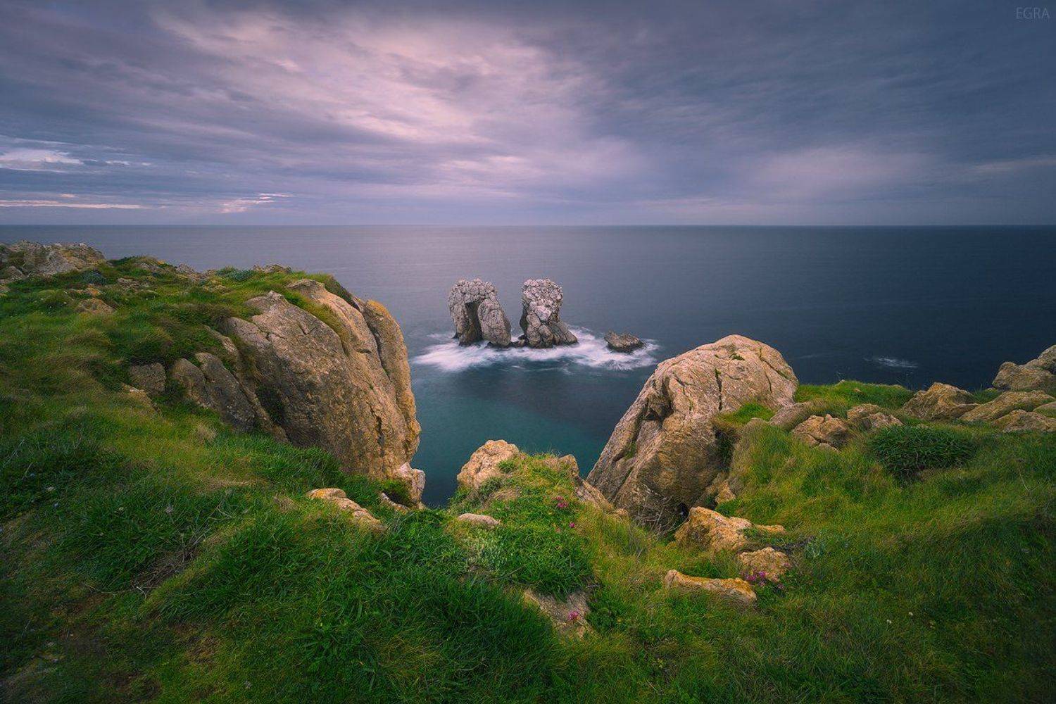 Cantabria, Espana, Spain, Атлантический, Испания, Кантабрия, Океан, EGRA