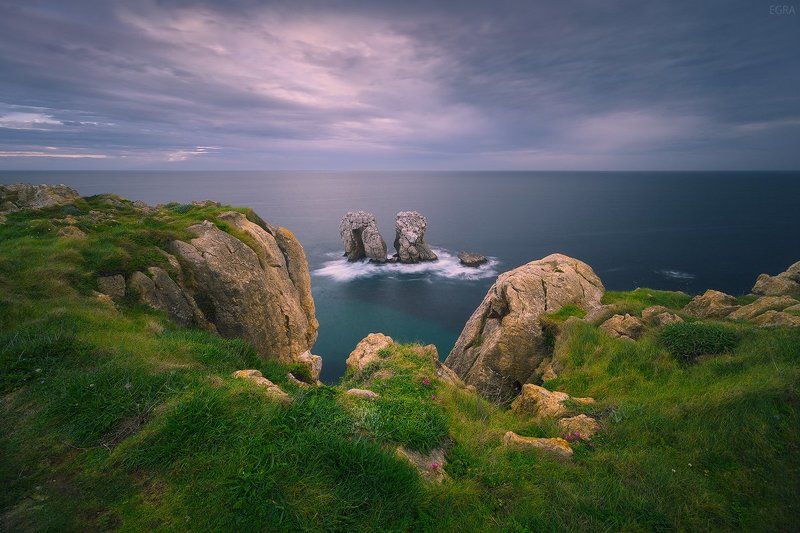 Cantabria, Espana, Spain, Атлантический, Испания, Кантабрия, Океан навеки вместе фото превью