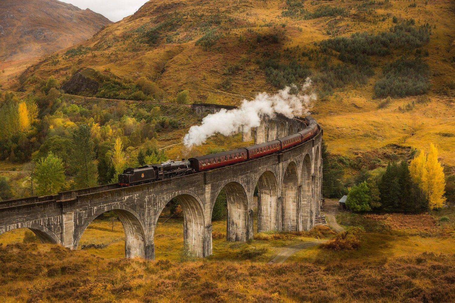 Виадук, Хогвартс, Шотландия, Якобит, Марина Маликова