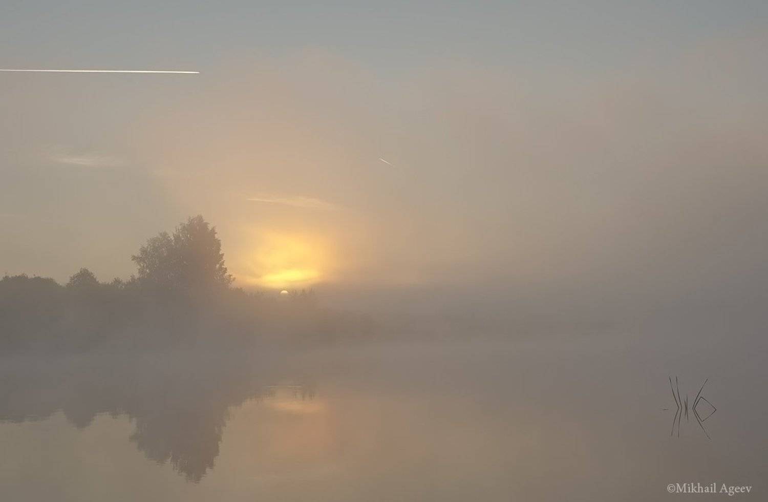 утро рассвет восход пейзаж архангельское, Михаил Агеев