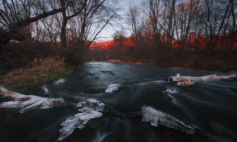 По реке по осени... фото превью