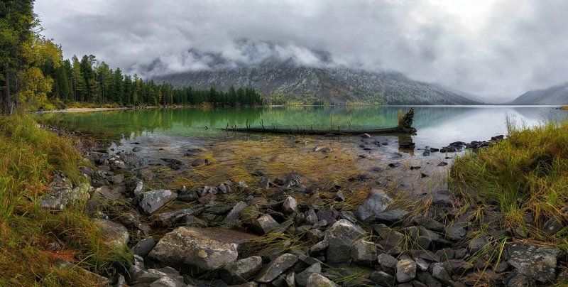 Мультинские озера. Два состояния. фото превью
