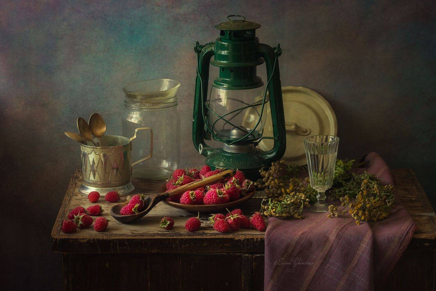 малина, натюрморт, кострома, Елена Рубинская