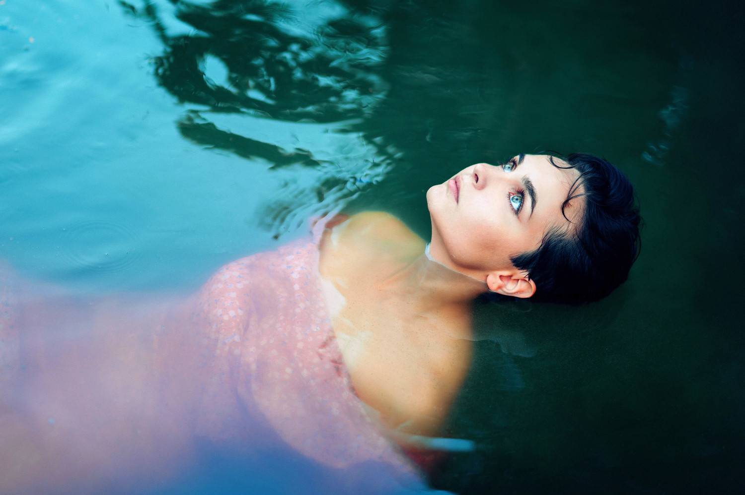 girl, big eyes, nature, close up, девушка, природа, большие глаза, water, вода, Шиченко Галина