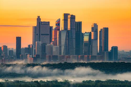 Morning haze
