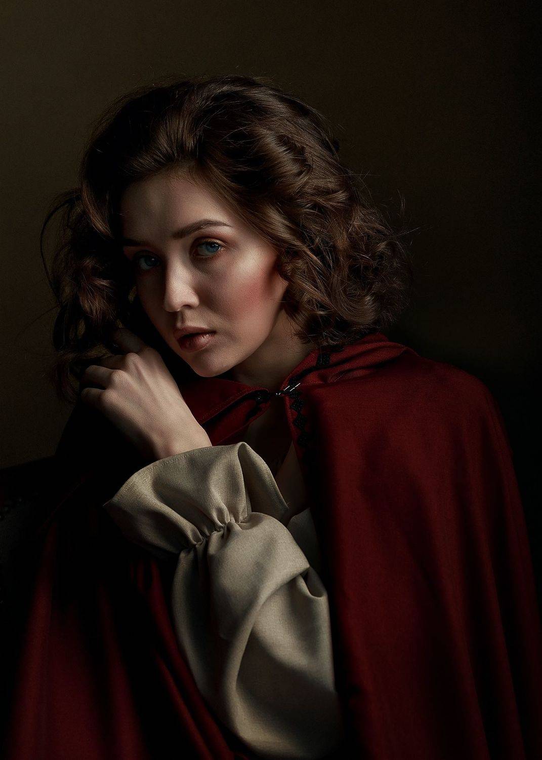 женский портрет, Грудовик Юрий