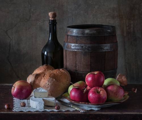 В голландском стиле.