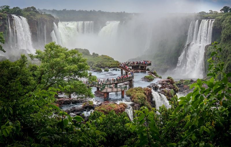 водопад, игуасу, нд, бразилия, iguazu falls, brazil, iguazu, waterfall Водопады Игуасу фото превью