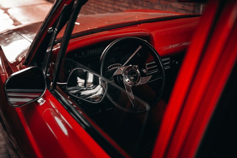 cars,city,street,photographer,sony,retro,style,red Ford Torino 1970 фото превью