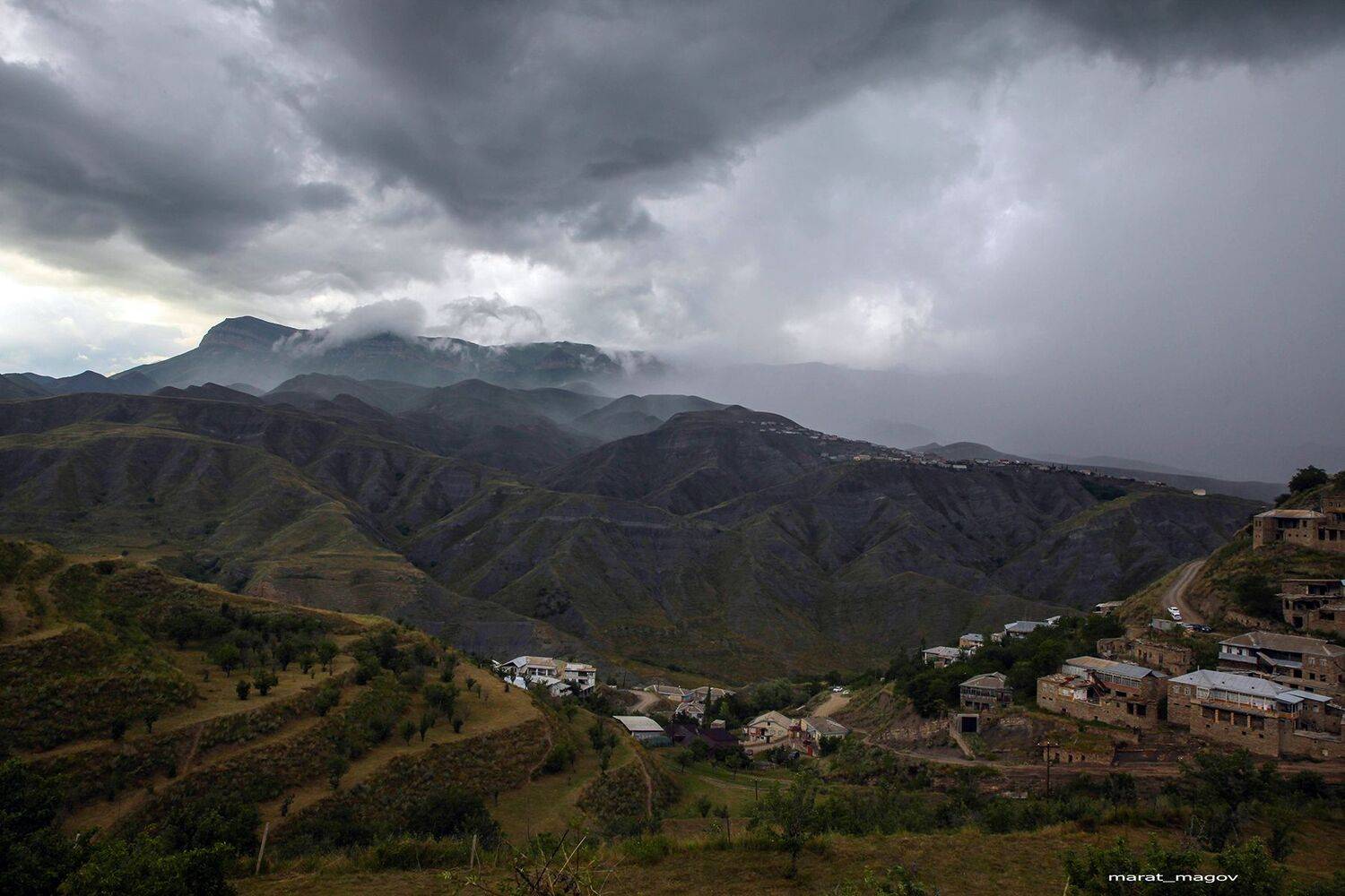 горы,аул,урари,пейзаж,природа,дагестан,marat_magov,, Magov Marat