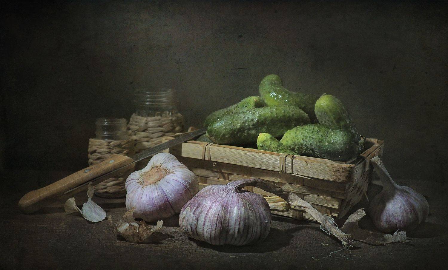 овощи,чеснок,огурец, Володин Владимир Владимирович