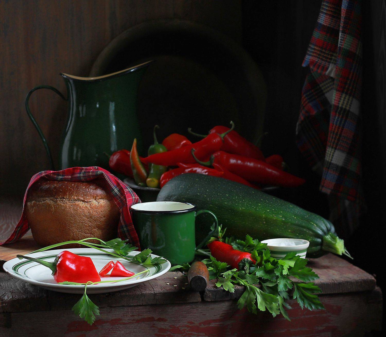 натюрморт, фотонатюрморт, лето, овощи, кабачки, перец, петрушка, урожай, наталья казанцева, stillifefoto, Наталья Казанцева