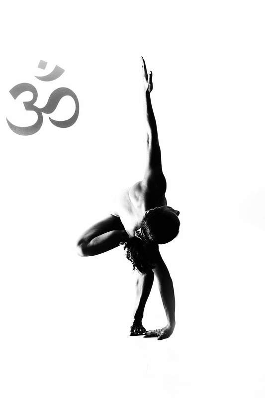 #photoart, #yoga, #black&white Yoga like art.  фото превью