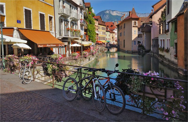 франция, анси, гороод, архитектура открытки из Анси фото превью