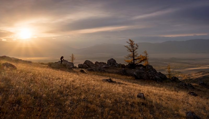 алтай, осень, что такое осень?, сентябрь, свет, нд, урочище таджилу, фототур на алтай, золотой алтай нд, золотой алтай, республика алтай В погоне за убегающим светом фото превью