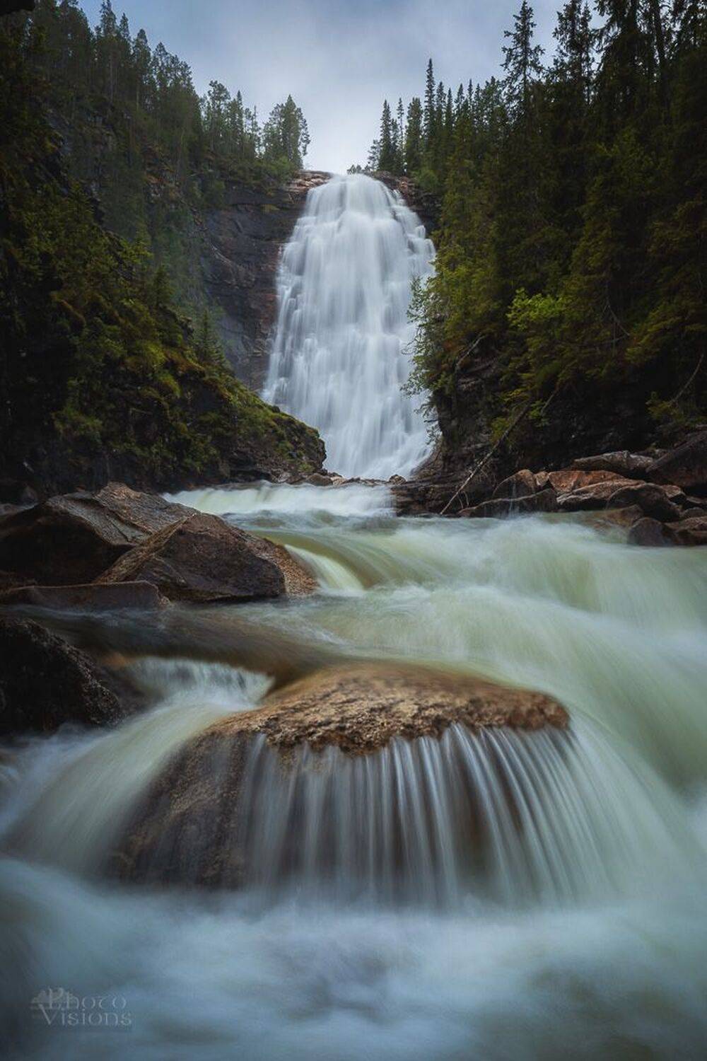 waterfall,river,mountains,nature,landscape,norway,, Adrian Szatewicz