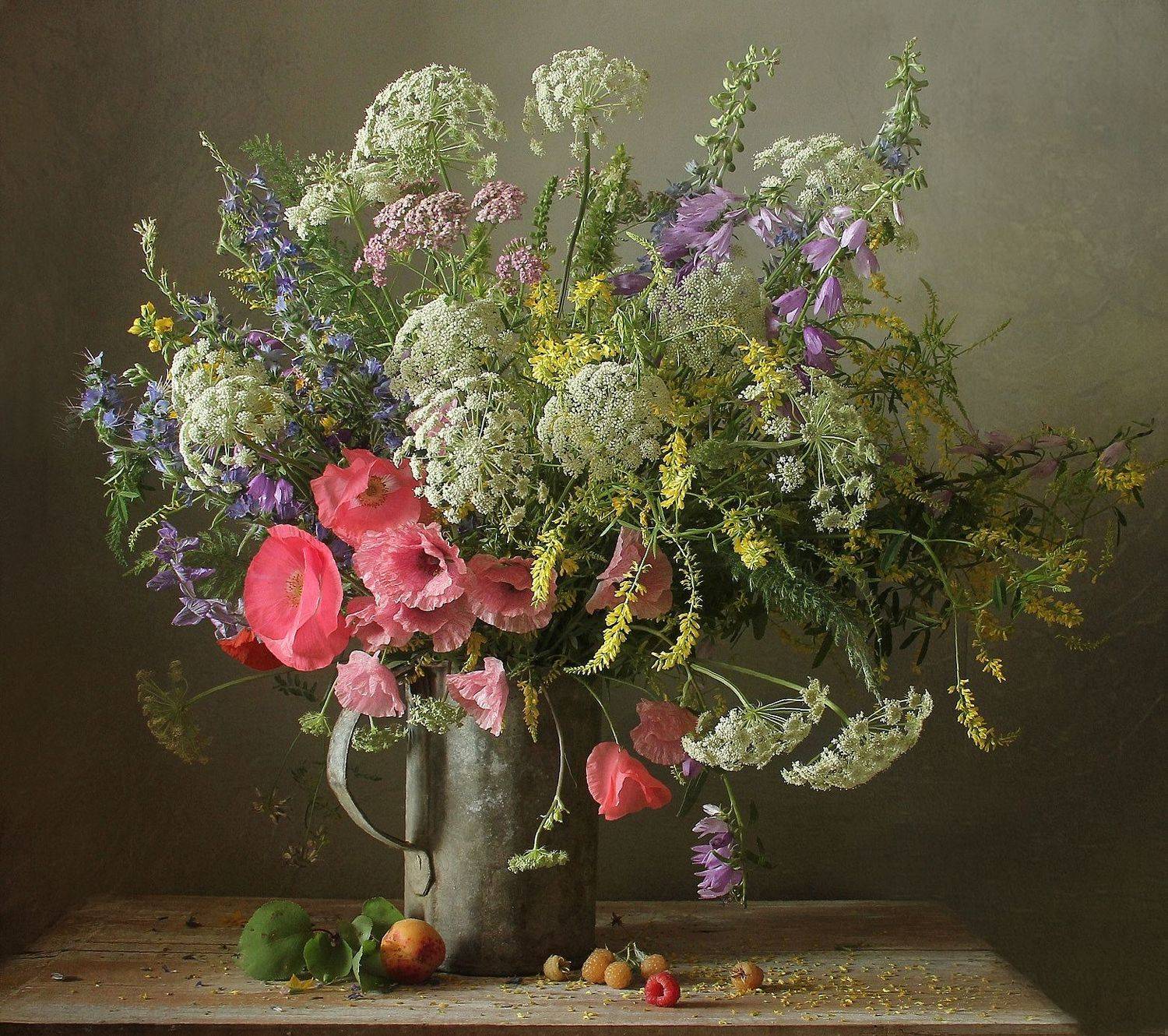 натюрморт, цветы, полевые цветы, лето, марина филатова, Марина Филатова