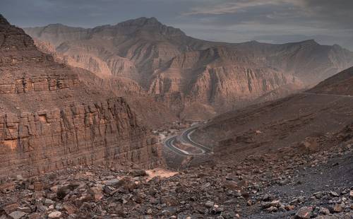 Jebel Jais Mountains, Ras Al Khaima, UAE