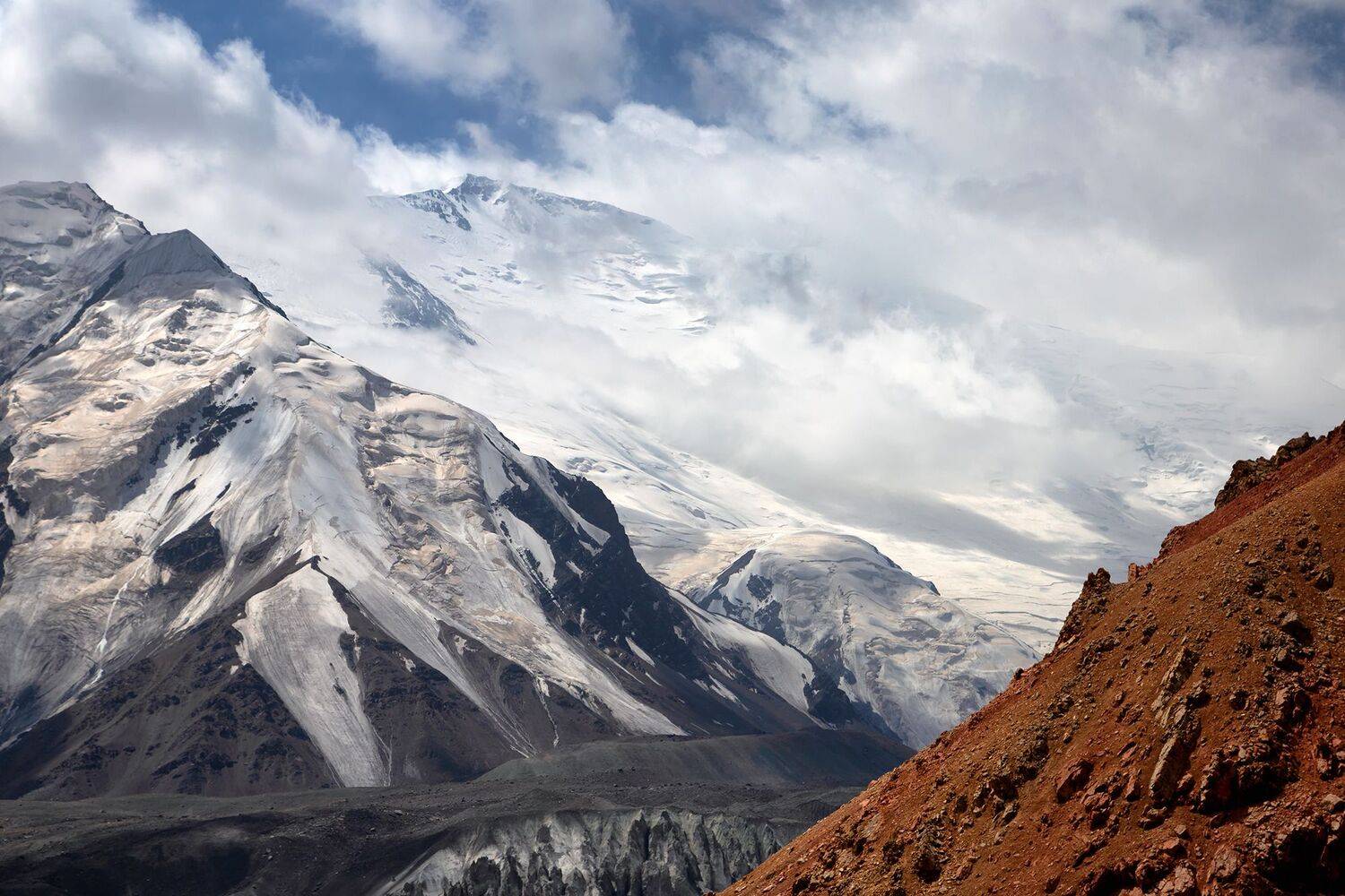 кыргызстан,горы, памир-алай, пик ленина(7134), Элина Магалимова