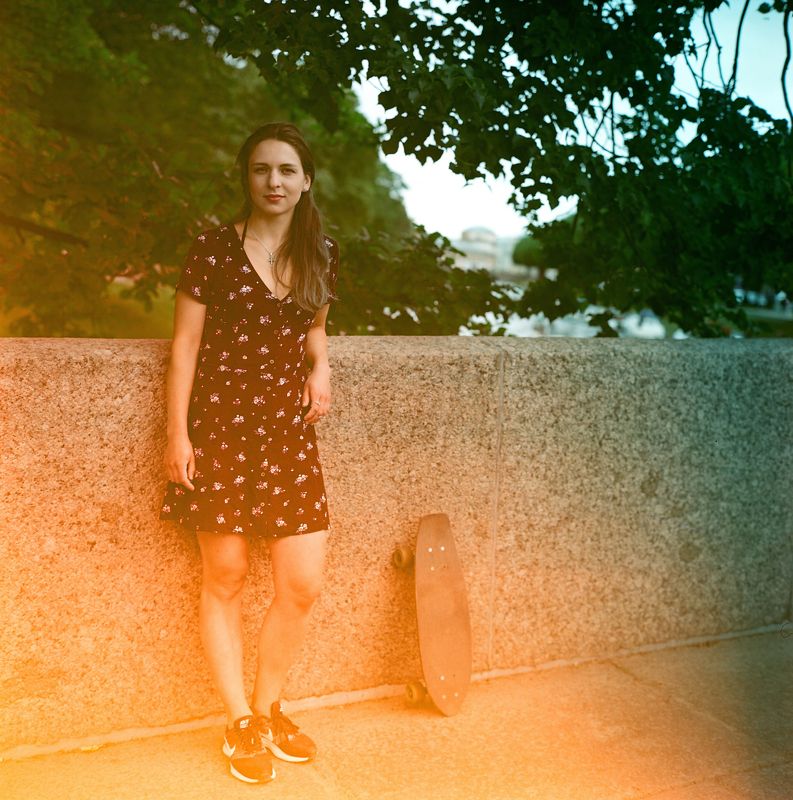 rolleiflex, 2.8e, kodakaerocoloriii, засвет, пленка, аналог, средний, формат Питерское лето. фото превью