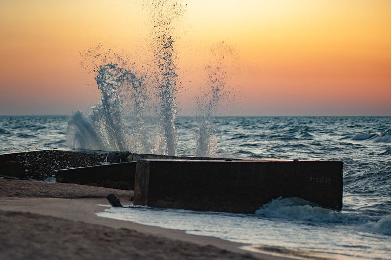 азовское море Про брызги Азовского моря фото превью