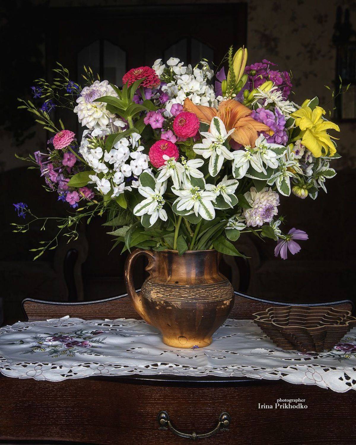 натюрморт, лето, букет, цветы, , Приходько Ирина