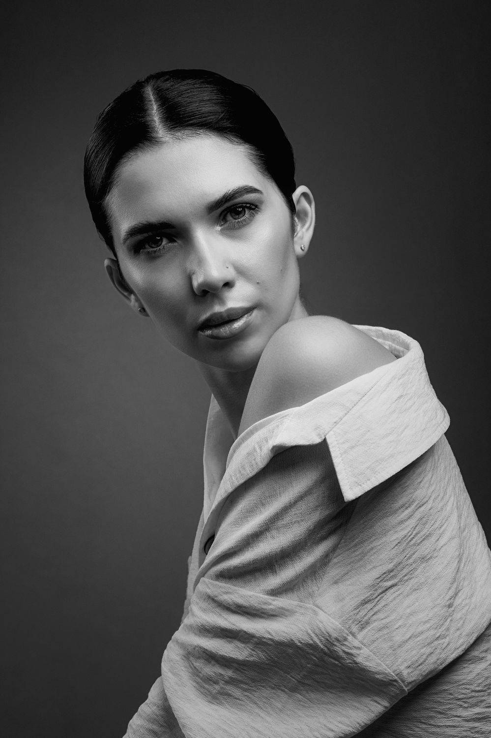 девушка, портрет, студия, Дёгтев Евгений