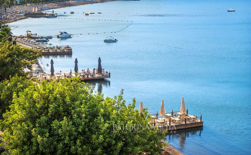 Голубое море фото превью