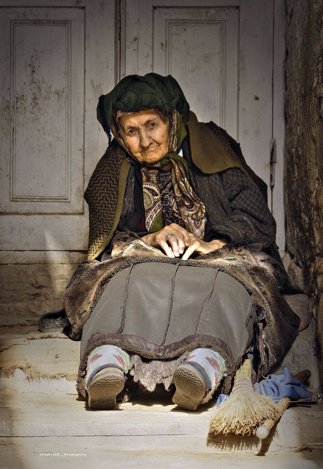 бабуля,портрет,старушка,горянка,, Magov Marat