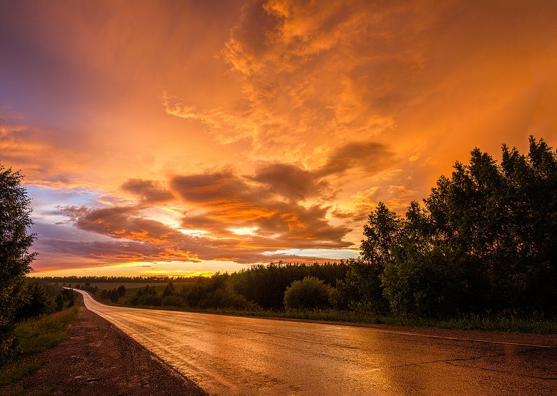 Пылающий закат 3 фото превью