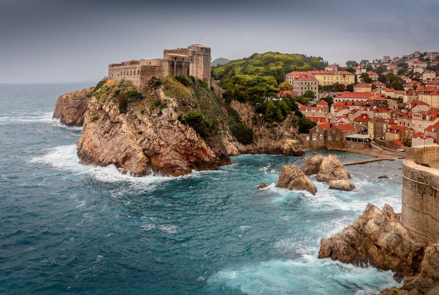хорватия, дубровник, форт ловриенац, нд, балканы, балканы нд, адриатика, Nadezhda Demkina