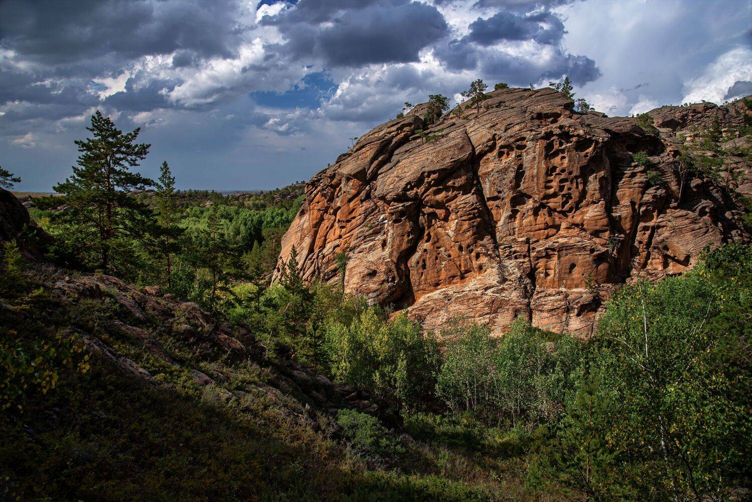 горы каркаралинск, Евгений Дроботенко