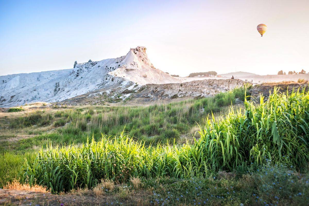 турция, памуккале, шар, Юлия Батурина