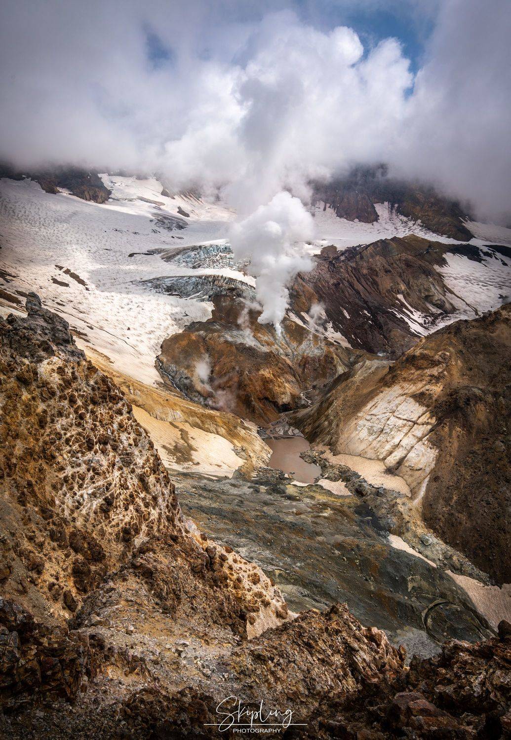 камчатка, вулкан мутновский, вулкан, фумаролы, Ганюшкин Владимир