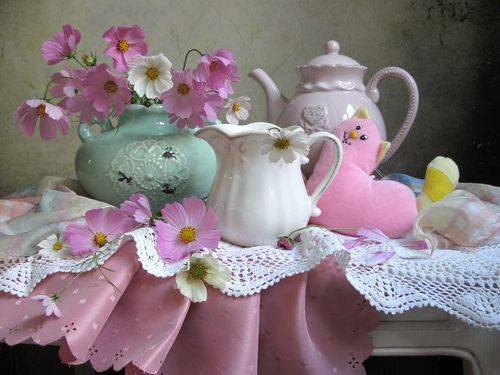 Розовая киса