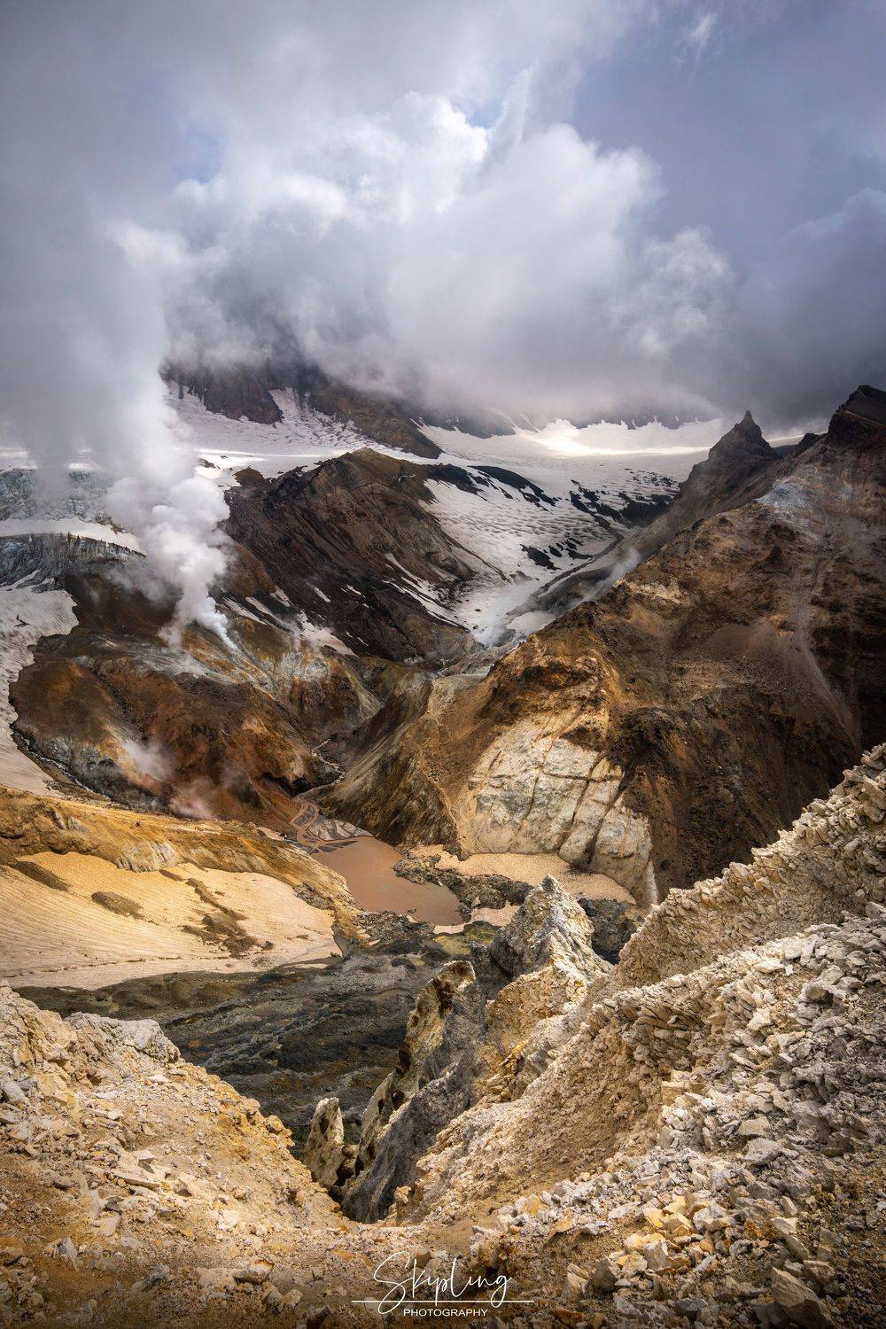 камчатка, вулкан мутновский, вулкан, фумаролы, Ганюшкин Владимир