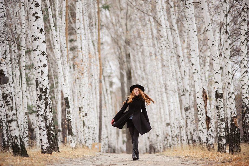 Береза, Портрет девушки Anny фото превью