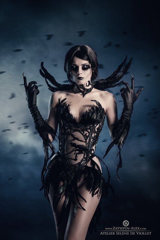 Dark, Darkart, Darkfashion Corvus for Atelier Selene de Viollet фото превью