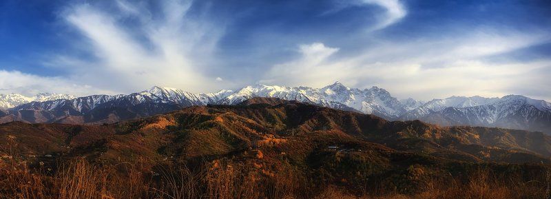 Алма-ата, Алматы, Заилийский алатау, Казахстан Осень в Алатау фото превью