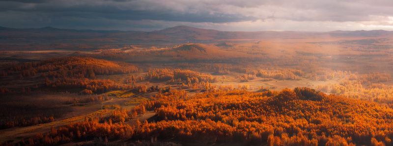 Огненная осень фото превью