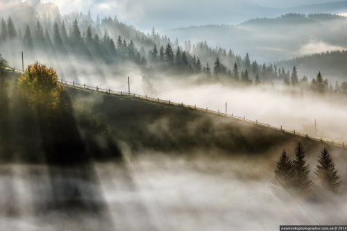 Лучистое утро.